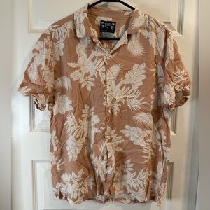 Denim & Flower pink Floral Men's Shirt